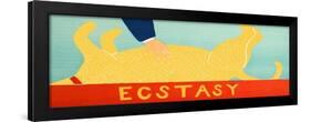 Ecstasy Yellow-Stephen Huneck-Framed Giclee Print