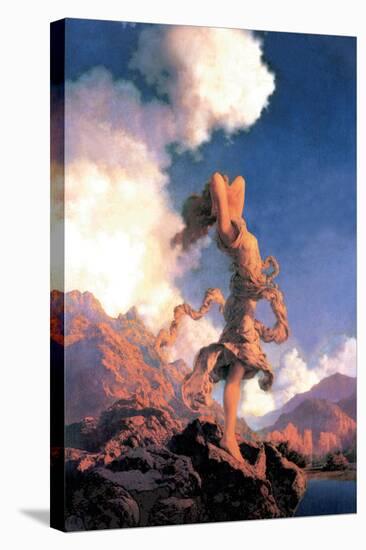 Ecstasy-Maxfield Parrish-Stretched Canvas