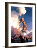 Ecstasy-Maxfield Parrish-Framed Art Print