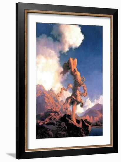 Ecstasy-Maxfield Parrish-Framed Art Print