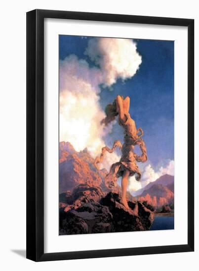 Ecstasy-Maxfield Parrish-Framed Art Print