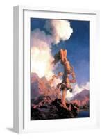 Ecstasy-Maxfield Parrish-Framed Art Print