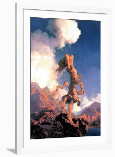 Ecstasy-Maxfield Parrish-Framed Art Print