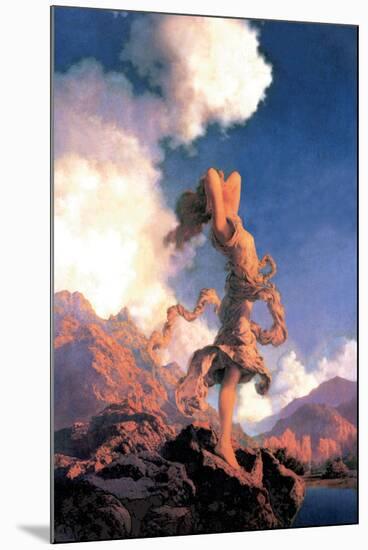 Ecstasy-Maxfield Parrish-Mounted Art Print