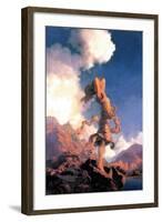 Ecstasy-Maxfield Parrish-Framed Art Print