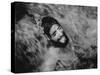 Ecstatic Hippie Probably Bathing in Waterfall at Woodstock Music Festival-Bill Eppridge-Stretched Canvas