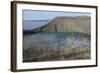 Ecuador, Galapagos, Isabela Island. Tagus Cove. Darwin Lake in Fall-Kevin Oke-Framed Photographic Print