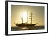 Ecuador, Galapagos Islands, Isabela Island. Ss Mary Anne at Sunset-Kevin Oke-Framed Photographic Print