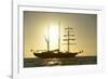 Ecuador, Galapagos Islands, Isabela Island. Ss Mary Anne at Sunset-Kevin Oke-Framed Photographic Print