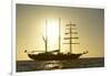 Ecuador, Galapagos Islands, Isabela Island. Ss Mary Anne at Sunset-Kevin Oke-Framed Photographic Print