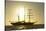 Ecuador, Galapagos Islands, Isabela Island. Ss Mary Anne at Sunset-Kevin Oke-Stretched Canvas