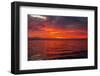 Ecuador, Galapagos National Park, Floreana Island. Ocean sunset.-Jaynes Gallery-Framed Photographic Print