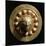 Ecuador, Pre-Columbian Civilization, Goldsmithery ,Golden Disc with Face in Relief-null-Mounted Giclee Print