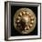 Ecuador, Pre-Columbian Civilization, Goldsmithery ,Golden Disc with Face in Relief-null-Framed Giclee Print