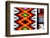 Ecuador, Quito. Otavalo Market. Traditional Ecuadorian wool blanket.-Cindy Miller Hopkins-Framed Photographic Print