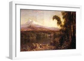 Ecuadorian Landscape, 1877-Frederic Edwin Church-Framed Giclee Print