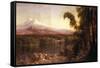 Ecuadorian Landscape, 1877-Frederic Edwin Church-Framed Stretched Canvas