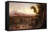 Ecuadorian Landscape, 1877-Frederic Edwin Church-Framed Stretched Canvas