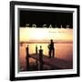 Ed Calle - Sunset Harbor-null-Framed Art Print