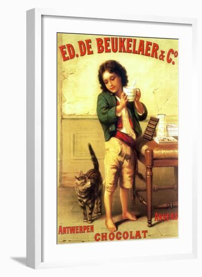 Ed De Beukelaer Chocolate Antwerpen-null-Framed Giclee Print