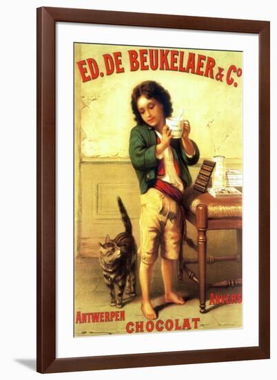 Ed De Beukelaer Chocolate Antwerpen-null-Framed Giclee Print