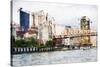 Ed Koch - In the Style of Oil Painting-Philippe Hugonnard-Stretched Canvas