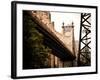 Ed Koch Queensboro Bridge (Queensbridge) View, Manhattan, New York, United States, Vintage-Philippe Hugonnard-Framed Photographic Print