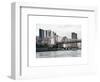 Ed Koch Queensboro Bridge, Sutton Place and Buildings, East River, Manhattan, New York, White Frame-Philippe Hugonnard-Framed Art Print