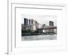 Ed Koch Queensboro Bridge, Sutton Place and Buildings, East River, Manhattan, New York, White Frame-Philippe Hugonnard-Framed Art Print