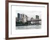 Ed Koch Queensboro Bridge, Sutton Place and Buildings, East River, Manhattan, New York, White Frame-Philippe Hugonnard-Framed Art Print