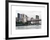 Ed Koch Queensboro Bridge, Sutton Place and Buildings, East River, Manhattan, New York, White Frame-Philippe Hugonnard-Framed Art Print