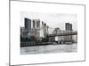 Ed Koch Queensboro Bridge, Sutton Place and Buildings, East River, Manhattan, New York, White Frame-Philippe Hugonnard-Mounted Art Print
