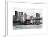 Ed Koch Queensboro Bridge, Sutton Place and Buildings, East River, Manhattan, New York, White Frame-Philippe Hugonnard-Framed Art Print