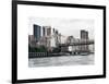 Ed Koch Queensboro Bridge, Sutton Place and Buildings, East River, Manhattan, New York, White Frame-Philippe Hugonnard-Framed Art Print