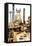 Ed Koch Queensboro Bridge Traffic II-Philippe Hugonnard-Framed Stretched Canvas