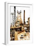 Ed Koch Queensboro Bridge Traffic II-Philippe Hugonnard-Framed Giclee Print