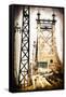 Ed Koch Queensboro Bridge Traffic-Philippe Hugonnard-Framed Stretched Canvas