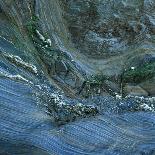 Close-Up of Rock Patterns in the Cliffs at Torcross, Devon, UK-Ed Pavelin-Photographic Print