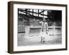 Ed Phelps, Brooklyn Dodgers, Baseball Photo - New York, NY-Lantern Press-Framed Art Print