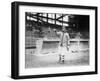 Ed Phelps, Brooklyn Dodgers, Baseball Photo - New York, NY-Lantern Press-Framed Art Print