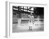 Ed Phelps, Brooklyn Dodgers, Baseball Photo - New York, NY-Lantern Press-Framed Art Print
