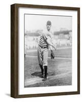 Ed Ruelbach, Chicago Cubs, Baseball Photo No.2 - Chicago, IL-Lantern Press-Framed Art Print