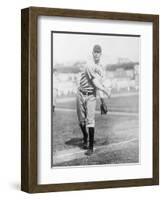 Ed Ruelbach, Chicago Cubs, Baseball Photo No.2 - Chicago, IL-Lantern Press-Framed Art Print