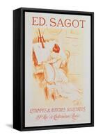 Ed Sagot-Paul Cesar Helleu-Framed Stretched Canvas
