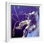 Ed White First American Spacewalker Photograph - Cape Canaveral, FL-Lantern Press-Framed Art Print