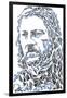 Eddard Stark-Cristian Mielu-Framed Art Print