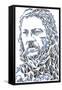 Eddard Stark-Cristian Mielu-Framed Stretched Canvas