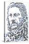 Eddard Stark-Cristian Mielu-Stretched Canvas