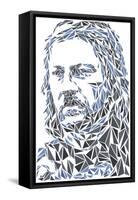 Eddard Stark-Cristian Mielu-Framed Stretched Canvas