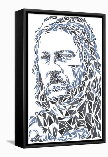 Eddard Stark-Cristian Mielu-Framed Stretched Canvas
